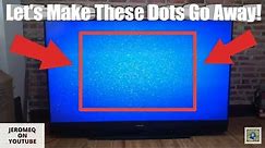 My DLP TV Has Dots! - How I Repaired our Mitsubishi DLP TV