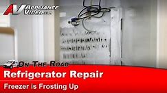 Admiral Refrigerator Repair - Ice in the Back of the Freezer - Defrost Heater