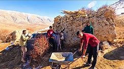 "Amir and Family Build a Cozy Haven for Their Donkey | DIY Cold-Weather Shelter Project"
