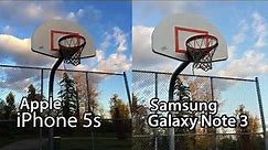 Samsung Galaxy Note 3 vs. iPhone 5s - Ultimate Camera Comparison