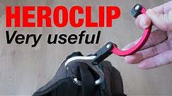 Heroclip - Versatile Rotating Carabiner Hook Clip (review)