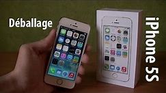 Déballage iPhone 5S GOLD et premier démarrage - Apple (Unboxing) en Français