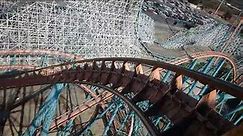 Goliath - Six Flags Magic Mountain - Front Row (4K HD POV) - October 2022