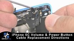 How To: iPhone 5c Volume & Power Button Replacement