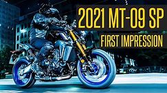 2021 Yamaha MT-09 SP Announced // First Impressions, Specs, Review