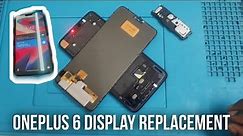OnePlus 6 screen replacement | OnePlus 6 display change | oneplus 6 touch glass replacement