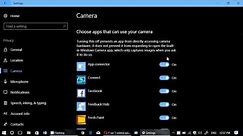 Windows 10 Creators update Camera Privacy settings and what you need to know