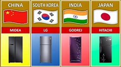 Refrigerator From Different Countries