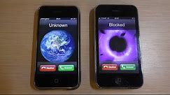 iPhone 2G vs iPhone 3G (2020) incoming call