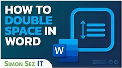 How to Double Space in Microsoft Word - A Quick Tutorial