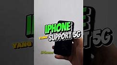 iPhone berapa yang support 5G ? #iphone