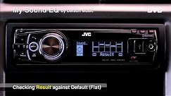 JVC Mobile Car Audio Receiver "My Sound EQ"