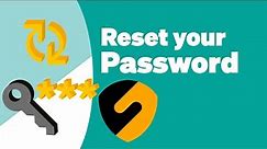 How to reset your SecureSafe password