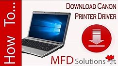 Download printer driver Canon iR ADVANCE series - MFD Solutions
