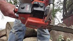 Echo CS-60s vintage chainsaw