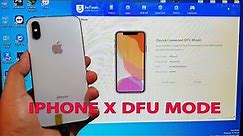Iphone X DFU Mode Ios 16.7