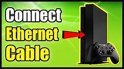 How to Connect Ethernet Cable to Xbox One & Setup Internet Connection (Easy Method)