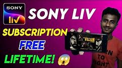 sony liv free subscription | how to watch sony liv app for free | how to get sony liv app premium