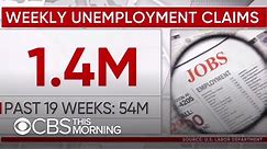 GDP suffers historic drop, weekly unemployment claims rise in ongoing impact from pandemic