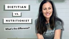The Difference Between a Registered Dietitian and Nutritionist