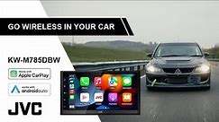 Mitsubishi Evo 8 Goes Wireless Apple CarPlay, Android Auto car audio system KW-M785DBW