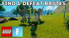 How To Find & Defeat A Brute In LEGO Fortnite!