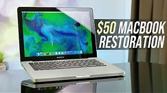 Restoring a $50 Macbook Pro From eBay!