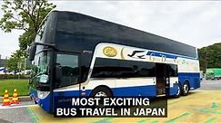 Tokyo to Kyoto by Double Decker Bus | Most Exciting Bus Travel in Japan