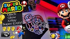 How to draw MARIO in 4 STYLES 🍄🔥EASY! (Full Process)