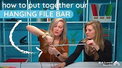 How to Put Together a Hanging File Bar