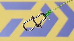 Easy to tie and very Strong fishing knot for Snap, Swivel, Hooks, Lures
