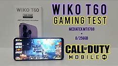 WIKO T60 Gaming Test (Call Of Duty Mobile)