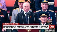 Putin makes claims about NATO in Victory Day speech