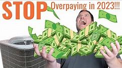 AC Unit Cost OVER THE TOP? Find out how to get a good deal!