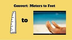 Convert meters to feet-Meters to inches