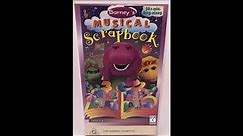 Opening To Barney’s Musical Scrapbook 1997 VHS Australia (ABC Version)