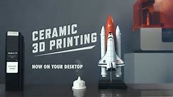 Introducing Ceramic Resin: Ceramic 3D Printing On Your Desktop