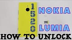 How to Unlock Nokia Lumia 1520 for ALL NETWORKS (AT&T, T-Mobile, Bell, Fido, O2, Cricket, ETC)