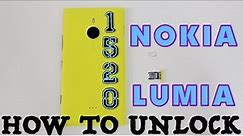 How to Unlock Nokia Lumia 1520 for ALL NETWORKS (AT&T, T-Mobile, Bell, Fido, O2, Cricket, ETC)
