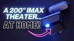 At Home 200" IMAX Theater?! - XGIMI Horizon Max