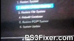 How to Reset and Fix the PS3