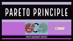 Pareto Principle (80/20 Rule) || Project Management Concepts