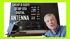 CHEAP & EASY How To Setup A Digital OTA Antenna
