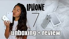 iPhone 7 unboxing + review!