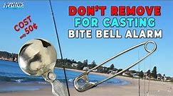 Best DIY Tips - How to Make Fishing Bite Bell Alarm which can stay on the fishing rod while casting.