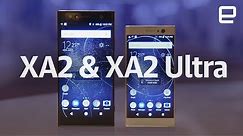 Sony Xperia XA2 and XA2 Ultra hands-on at CES 2018