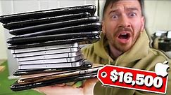 I Paid $2,500 for $16,500 Worth of iPHONES!! Apple Return Pallet Unboxing!