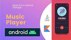 Android Studio Tutorial How to Create Music Player Application | Read Songs From Phone | 2021 |