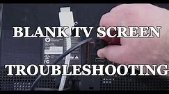 TV with Black Blank Screen Repair How to Troubleshoot Symptoms for a Faster Repair