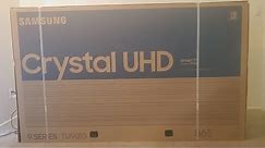 86"Inch Samsung Tv Class TU9010 Crystal UHD 4K Smart Tv {2021} Quick Unboxing & Review